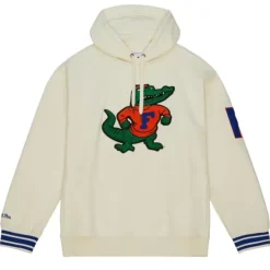 Mitchell & Ness Hoodies & Sweatshirts-Chainstitch Heavyweight Hoodie Retro University Of Florida