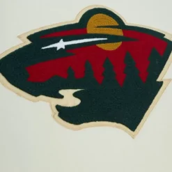 Mitchell & Ness Hoodies & Sweatshirts-Chainstitch Heavyweight Hoodie Current Minnesota Wild