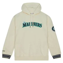 Mitchell & Ness Hoodies & Sweatshirts-Chainstitch Heavyweight Hoodie Current Seattle Mariners