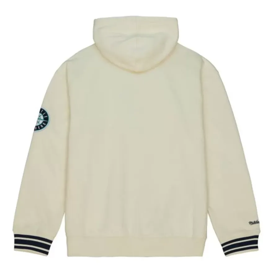 Mitchell & Ness Hoodies & Sweatshirts-Chainstitch Heavyweight Hoodie Current Seattle Mariners