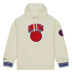 Mitchell & Ness Hoodies & Sweatshirts-Chainstitch Heavyweight Hoodie Retro New York Knicks