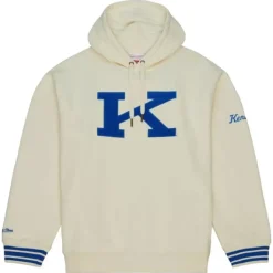 Mitchell & Ness Hoodies & Sweatshirts-Chainstitch Heavyweight Hoodie Retro University Of Kentucky