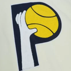 Mitchell & Ness Hoodies & Sweatshirts-Chainstitch Heavyweight Hoodie Retro Indiana Pacers