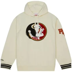 Mitchell & Ness Hoodies & Sweatshirts-Chainstitch Heavyweight Hoodie Retro Florida State University