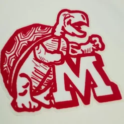 Mitchell & Ness Hoodies & Sweatshirts-Chainstitch Heavyweight Hoodie Retro University Of Maryland