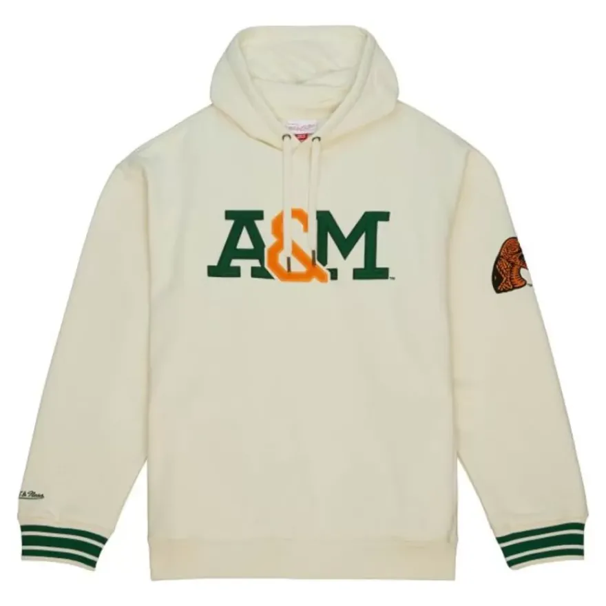 Mitchell & Ness Hoodies & Sweatshirts-Chainstitch Heavyweight Hoodie Current Florida A&M University