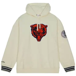Mitchell & Ness Hoodies & Sweatshirts-Chainstitch Heavyweight Hoodie Retro Chicago Bears
