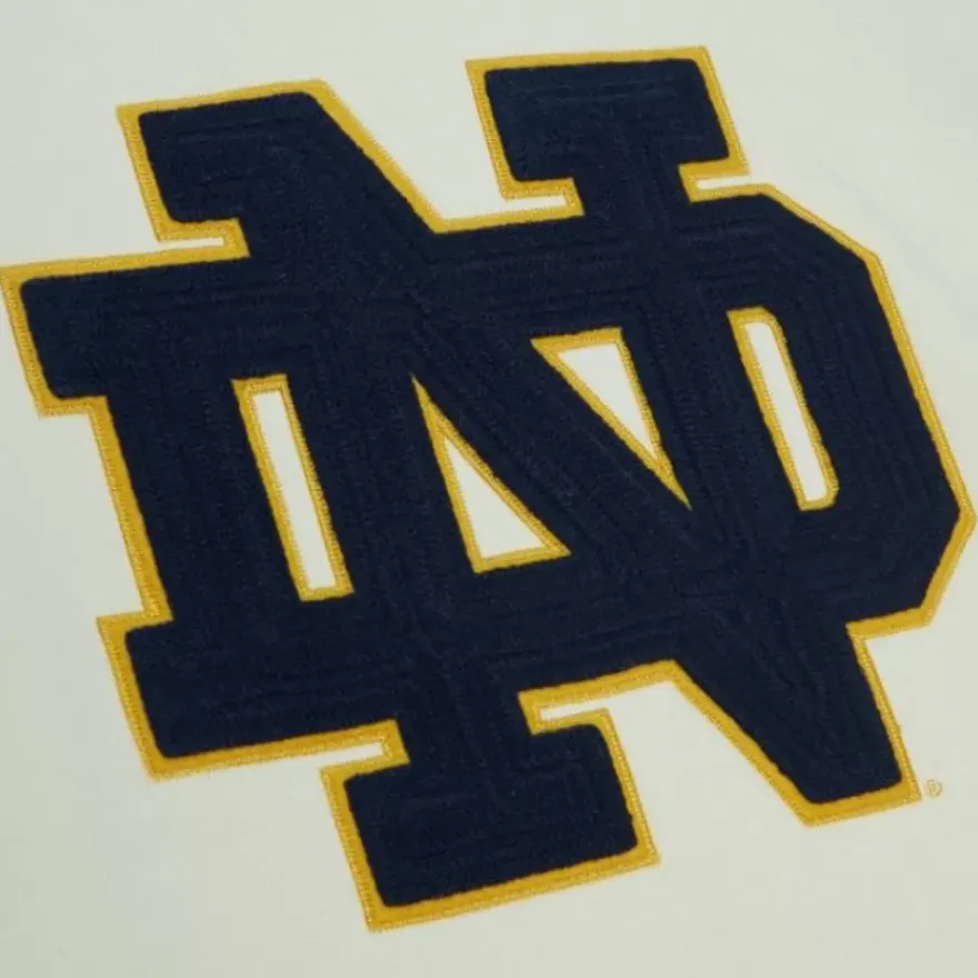 Mitchell & Ness Hoodies & Sweatshirts-Chainstitch Heavyweight Hoodie Current University Of Notre Dame