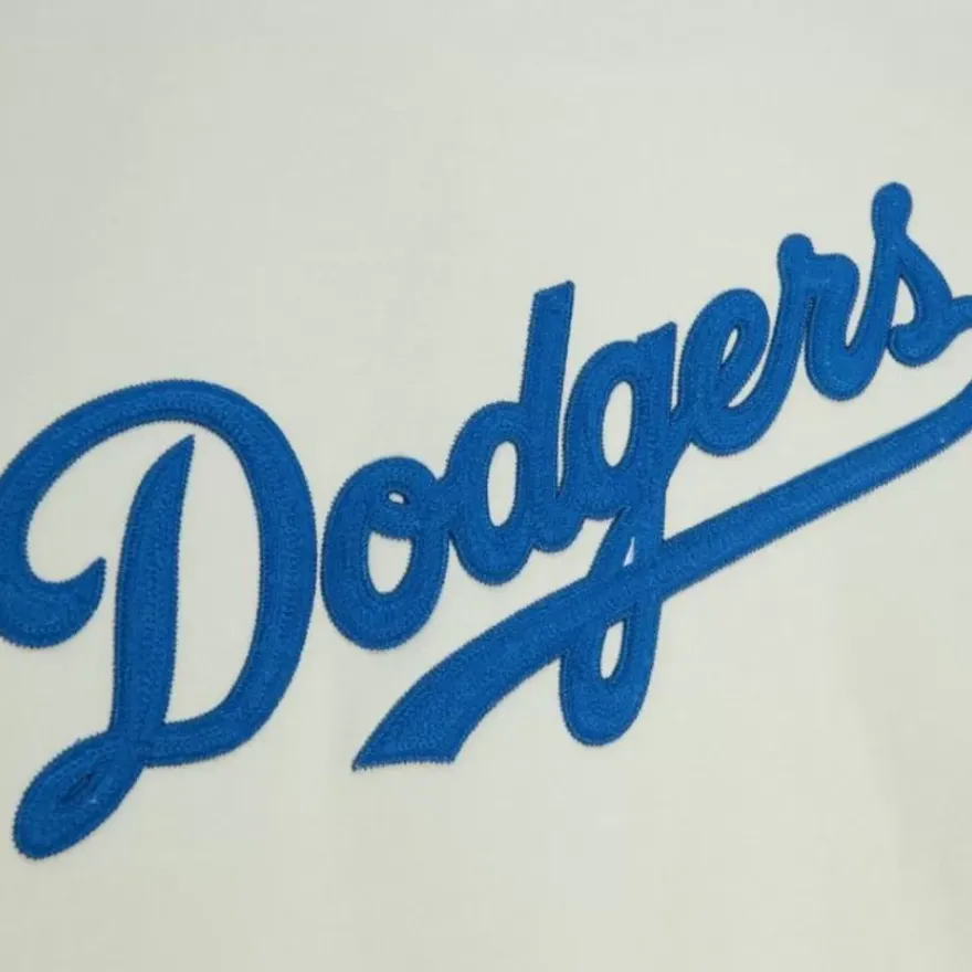 Mitchell & Ness Hoodies & Sweatshirts-Chainstitch Heavyweight Hoodie Current Los Angeles Dodgers