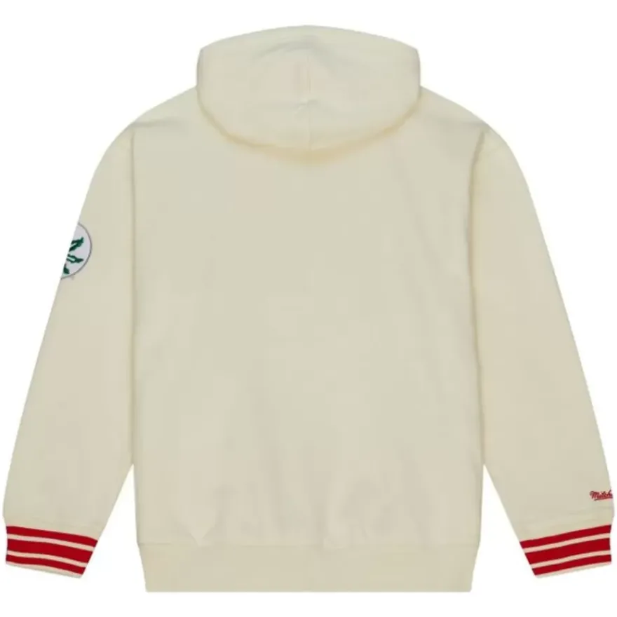 Mitchell & Ness Hoodies & Sweatshirts-Chainstitch Heavyweight Hoodie Retro Ohio State