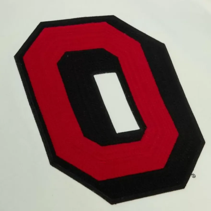 Mitchell & Ness Hoodies & Sweatshirts-Chainstitch Heavyweight Hoodie Retro Ohio State
