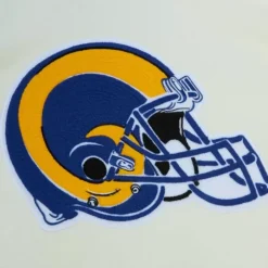 Mitchell & Ness Hoodies & Sweatshirts-Chainstitch Heavyweight Hoodie Retro Los Angeles Rams