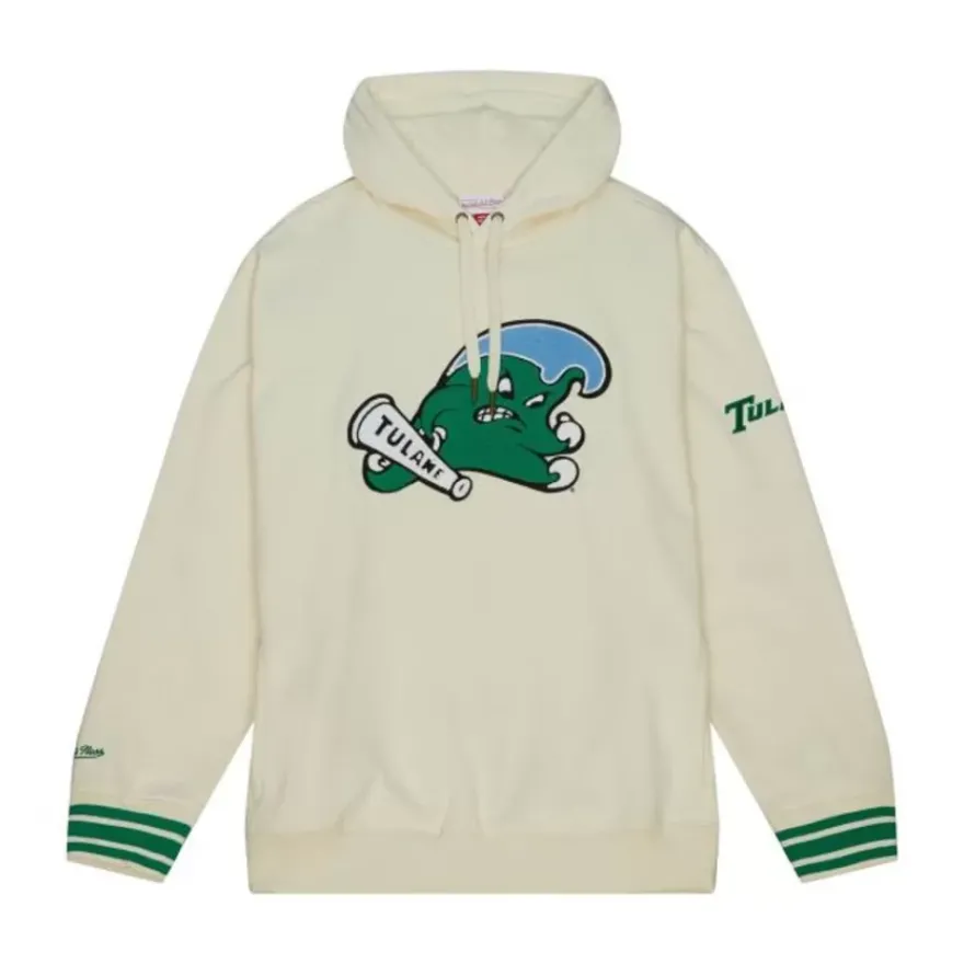 Mitchell & Ness Hoodies & Sweatshirts-Chainstitch Heavyweight Hoodie Current Tulane University