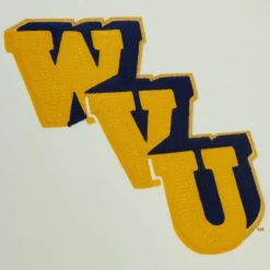 Mitchell & Ness Hoodies & Sweatshirts-Chainstitch Heavyweight Hoodie Retro West Virginia University