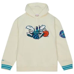 Mitchell & Ness Hoodies & Sweatshirts-Chainstitch Heavyweight Hoodie Retro Charlotte Hornets