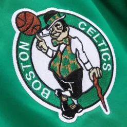 Mitchell & Ness Jackets & Outerwear-Champ City Satin Jacket Boston Celtics