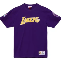 Mitchell & Ness T-Shirts & Tops-Champ City Ss Tee Los Angeles Lakers