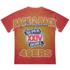 Mitchell & Ness T-Shirts & Tops-Champ City Sublimated Ss Tee San Francisco 49Ers