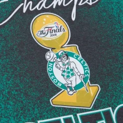 Mitchell & Ness T-Shirts & Tops-Champ City Sublimated Ss Tee Boston Celtics