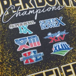 Mitchell & Ness T-Shirts & Tops-Champ City Sublimated Ss Tee Pittsburgh Steelers