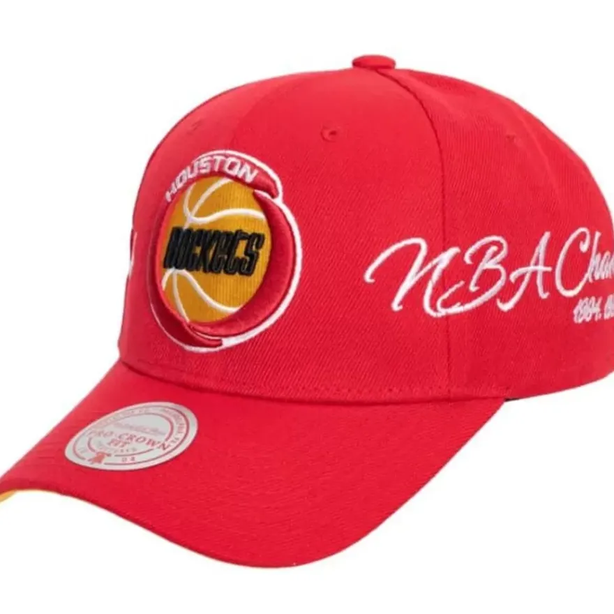 Mitchell & Ness Snapback-Champ Wrap Pro Snapback Hwc Houston Rockets