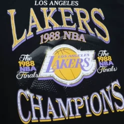 Mitchell & Ness T-Shirts & Tops-Champions Era Ss Tee Hwc Los Angeles Lakers