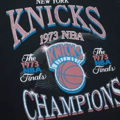 Mitchell & Ness T-Shirts & Tops-Champions Era Ss Tee Hwc New York Knicks