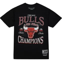 Mitchell & Ness T-Shirts & Tops-Champions Era Ss Tee Hwc Chicago Bulls