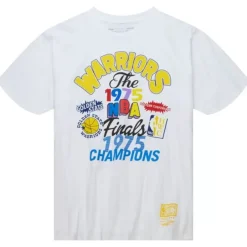 Mitchell & Ness T-Shirts & Tops-Champs Fest Ss Tee Hwc Golden State Warriors