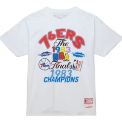 Mitchell & Ness T-Shirts & Tops-Champs Fest Ss Tee Hwc Philadelphia 76Ers