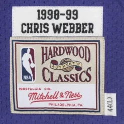 Mitchell & Ness Nba Authentic-Chris Webber 1998-99 Sacramento Kings Alternate Authentic Jersey
