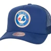 Mitchell & Ness Snapback-Circle Change Trucker Coop Montreal Expos