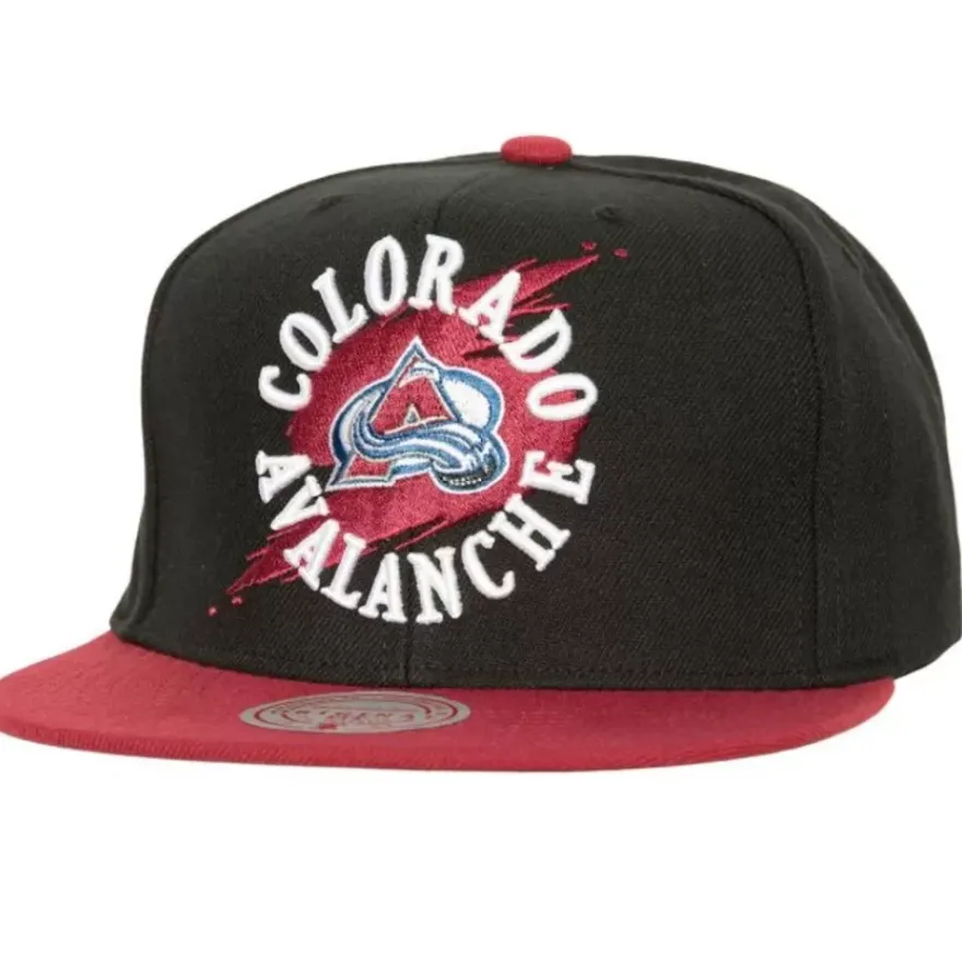 Mitchell & Ness Snapback-Circle Splash Snapback Colorado Avalanche