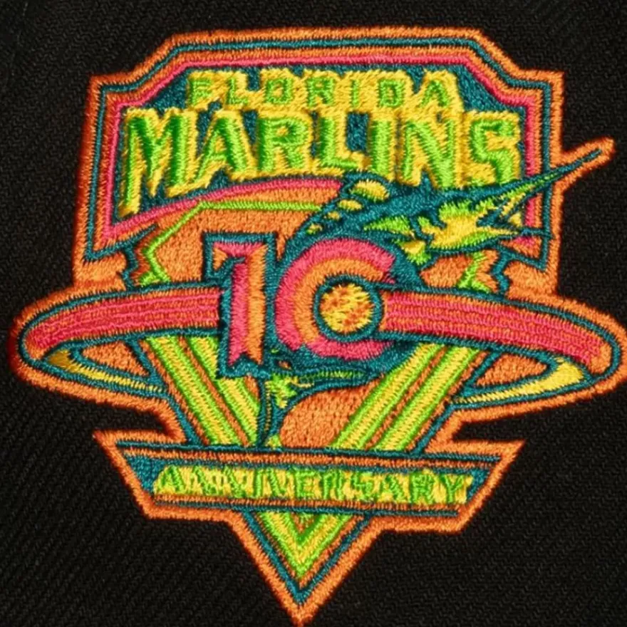 Mitchell & Ness Snapback-Citrus Cooler Snapback Coop Florida Marlins