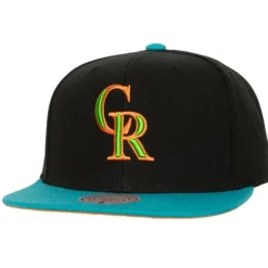 Mitchell & Ness Snapback-Citrus Cooler Snapback Coop Colorado Rockies