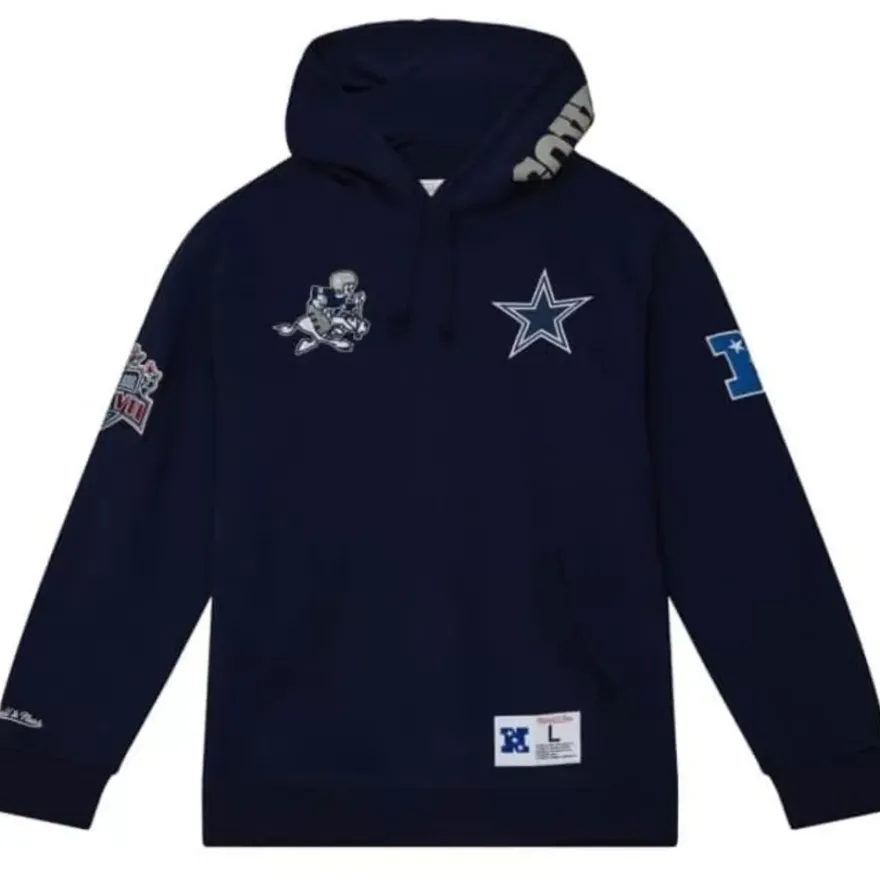 Mitchell & Ness Hoodies & Sweatshirts-City Collection Fleece Hoody Dallas Cowboys