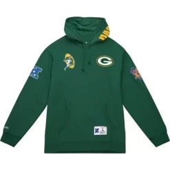 Mitchell & Ness Hoodies & Sweatshirts-City Collection Fleece Hoody Green Bay Packers