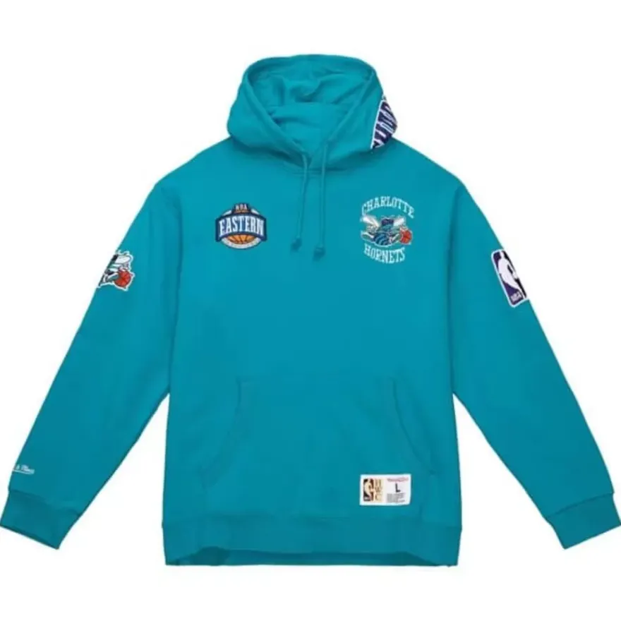 Mitchell & Ness Hoodies & Sweatshirts-City Collection Fleece Hoody Charlotte Hornets