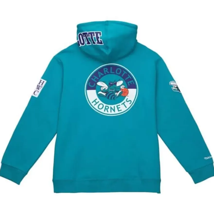 Mitchell & Ness Hoodies & Sweatshirts-City Collection Fleece Hoody Charlotte Hornets