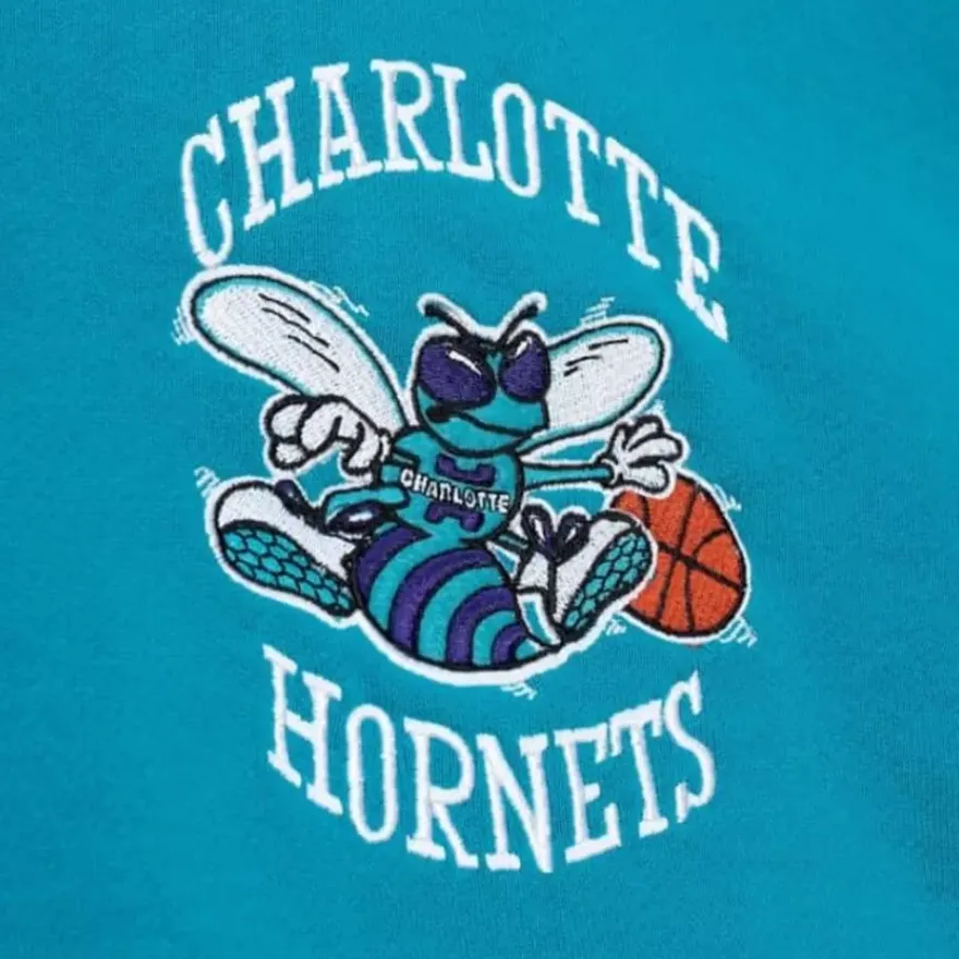 Mitchell & Ness Hoodies & Sweatshirts-City Collection Fleece Hoody Charlotte Hornets