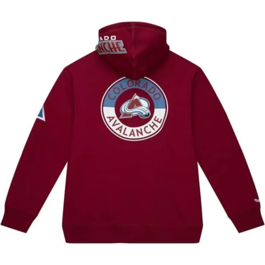 Mitchell & Ness Hoodies & Sweatshirts-City Collection Fleece Hoody Colorado Avalanche