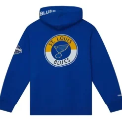 Mitchell & Ness Hoodies & Sweatshirts-City Collection Fleece Hoody St. Louis Blues