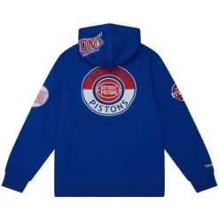 Mitchell & Ness Hoodies & Sweatshirts-City Collection Fleece Hoody Detroit Pistons