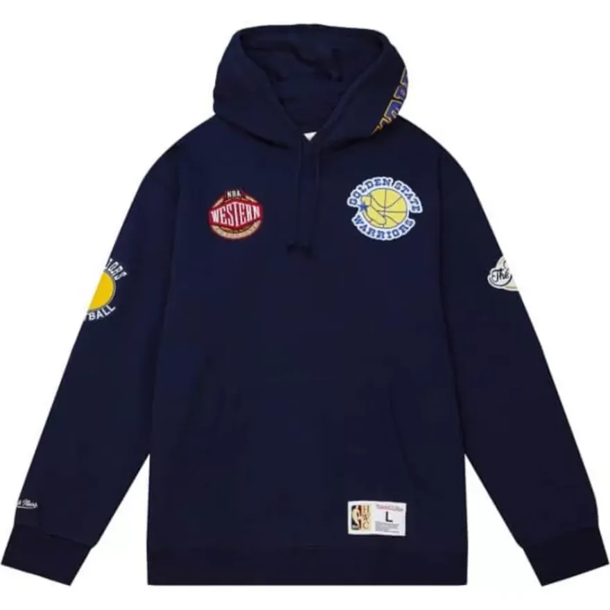 Mitchell & Ness Hoodies & Sweatshirts-City Collection Fleece Hoody Golden State Warriors