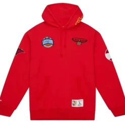 Mitchell & Ness Hoodies & Sweatshirts-City Collection Fleece Hoody Atlanta Hawks