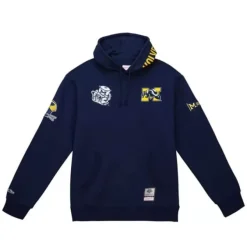 Mitchell & Ness Hoodies & Sweatshirts-City Collection Fleece Hoody University Of Michigan