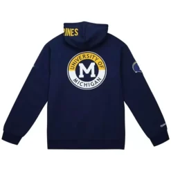 Mitchell & Ness Hoodies & Sweatshirts-City Collection Fleece Hoody University Of Michigan