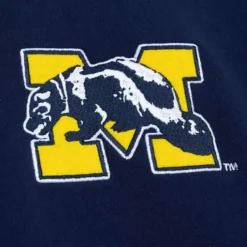 Mitchell & Ness Hoodies & Sweatshirts-City Collection Fleece Hoody University Of Michigan
