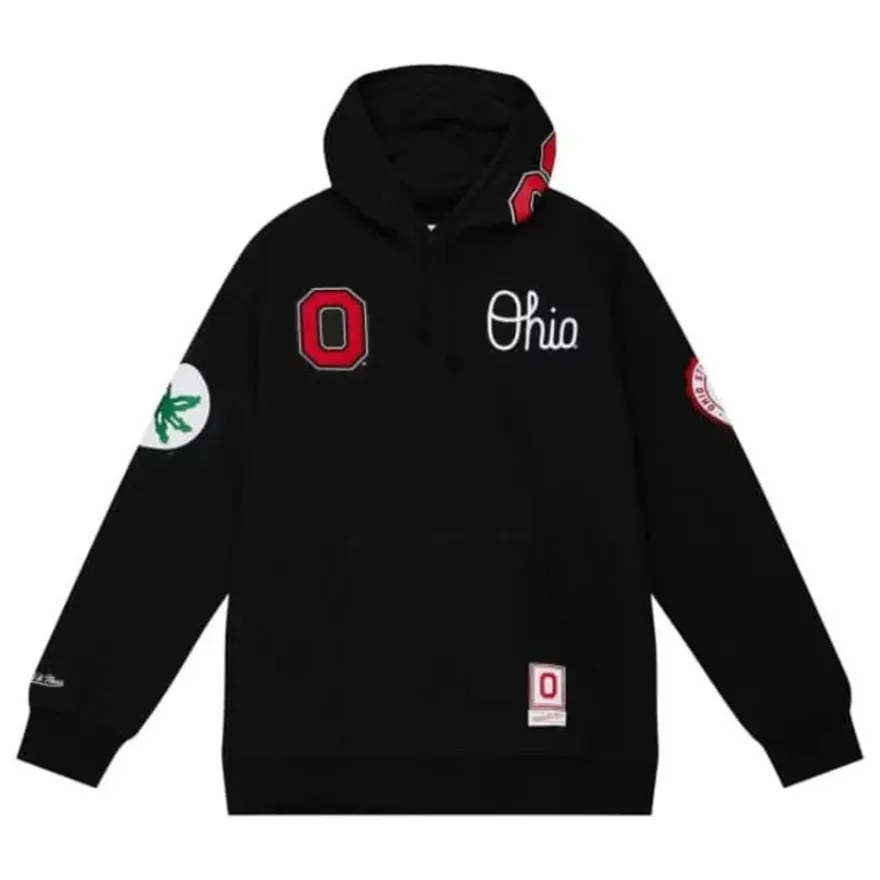 Mitchell & Ness Hoodies & Sweatshirts-City Collection Fleece Hoody Ohio State
