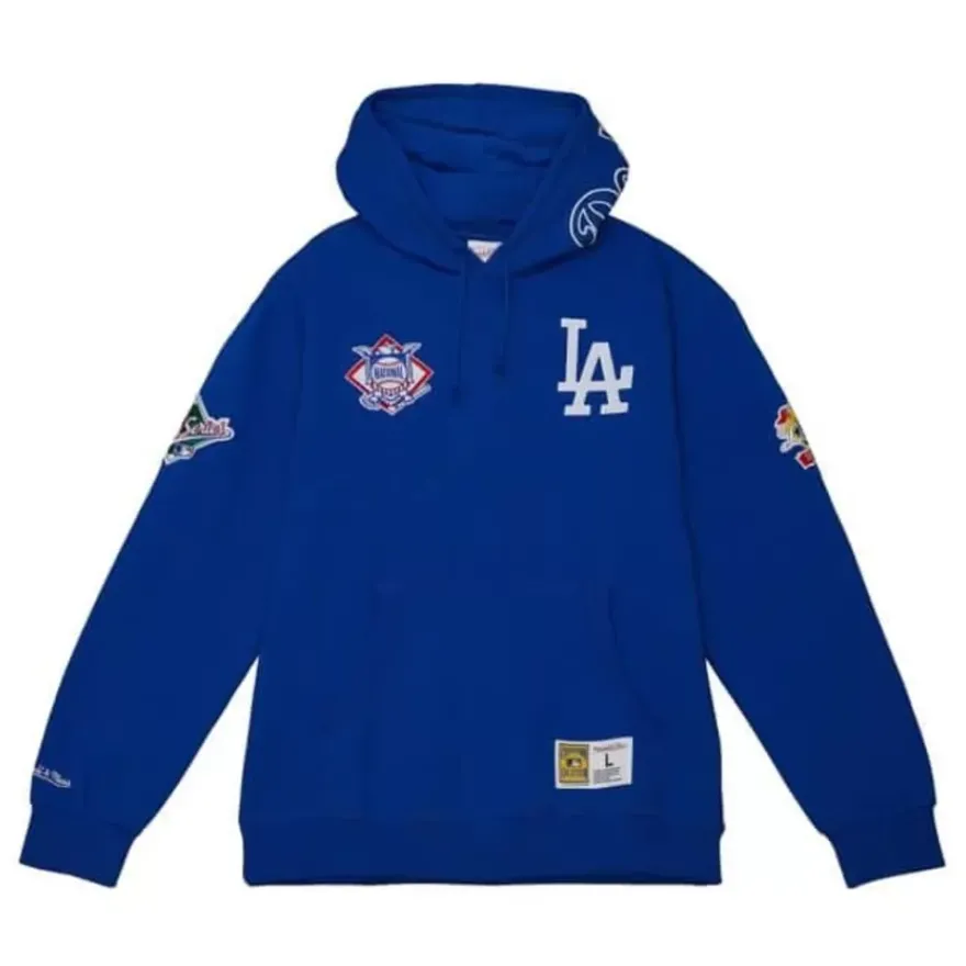Mitchell & Ness Hoodies & Sweatshirts-City Collection Fleece Hoody Los Angeles Dodgers